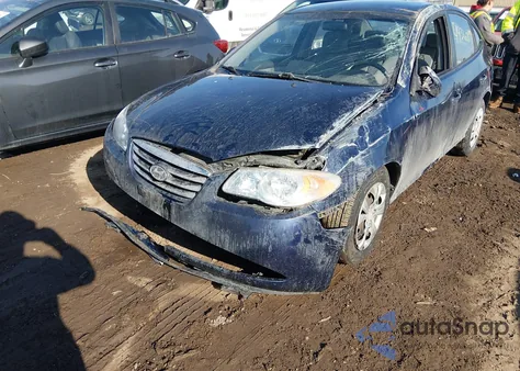 2010 Hyundai Elantra Gls z USA, uszkodzony, nr VIN KMHDU4AD1AU180478